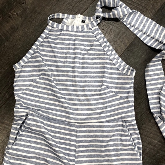 Pants - STRIPED JUMPER WITH POCKETS SIZE M